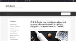 Desktop Screenshot of orenoque.com