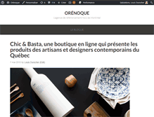 Tablet Screenshot of orenoque.com